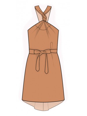 Удивительное платье-трансформер: одно платье — множество вариантов. Выкройки и описание