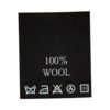 С108ПЧ 100%Wool - составник - черный (уп 200шт)0