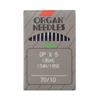 Иглы ORGAN DPx5 (134) №70/10 (уп.10шт) (0)