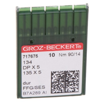 Иглы GROZ-BECKERT DPx5 №90 SES (уп.10шт.) (0)