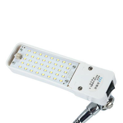 Светильник для пшм AOM-96TSD LED (светодиодный) (5Вт 220В) (регулировка яркости) гибкая стойка, с вилкой (8)