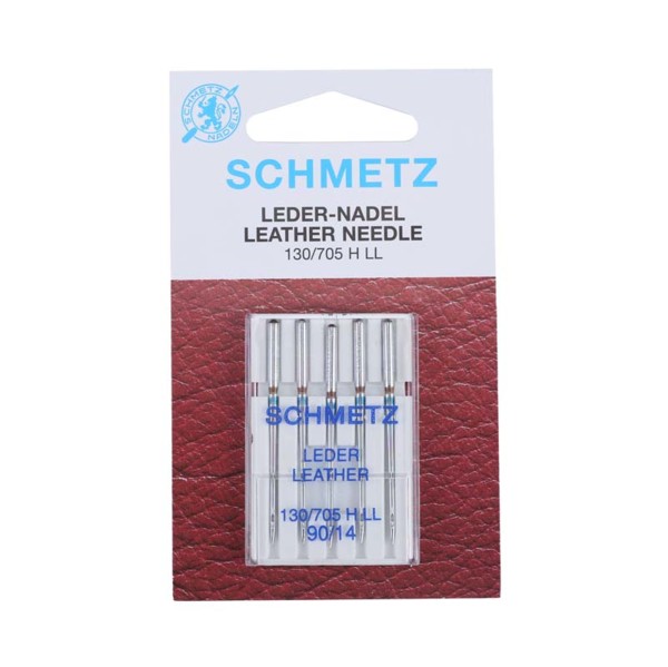 Иглы SCHMETZ 130/705H LL кожа №90 (уп.5 шт.)0