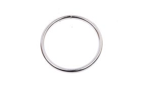 кольцо металл 40х3 мм цв никель (уп 100шт) купить по 8.5 - в интернет - магазине Веллтекс | Санкт-Петербург
.