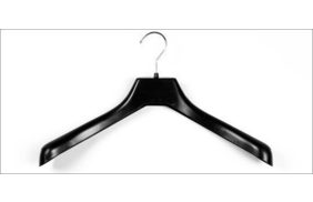 вешалка костюм 420*55мм без перекл. цв чёрный (уп 120шт) вк 42-03 (v-42) купить по цене 32.9 руб - в интернет-магазине Веллтекс | Санкт-Петербург
