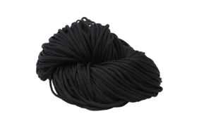 шнур для одежды круглый цв черный 5мм (уп 100м) 5-02 купить по 1.95 для тактического снаряжения в Санкт-Петербурге 