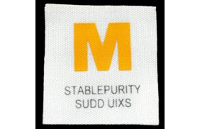 нашивка m stablepurity sudd uixs белый/желтый 4.5*4.5см – товары для шитья дома купить в Веллтекс | Санкт-Петербург
