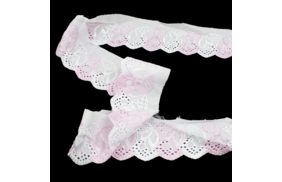 шитье 50%cotton 50%pe f 29 60мм бело-розовый (рул 19,2м) купить по 693.15 - в интернет - магазине Веллтекс | Санкт-Петербург
.