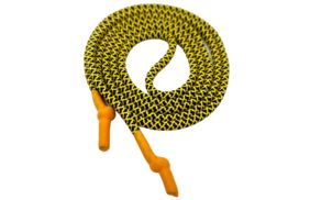 шнур круглый 5мм цв желто-черный оранжевый декор наконечник узел (длина 135см) купить по цене 60 руб для домашнего шитья - в интернет-магазине Веллтекс | Санкт-Петербург
