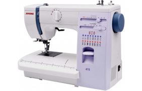 бытовая швейная машина janome 415 (janome 5515) купить по доступной цене - в интернет-магазине Веллтекс | Санкт-Петербург
