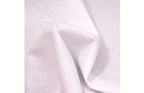 бязь клеевая сплошная рубашечная 150г/м2 цв белый 112см (рул 50м) danelli s3e150 купить по 250 - в интернет - магазине Веллтекс | Санкт-Петербург
.